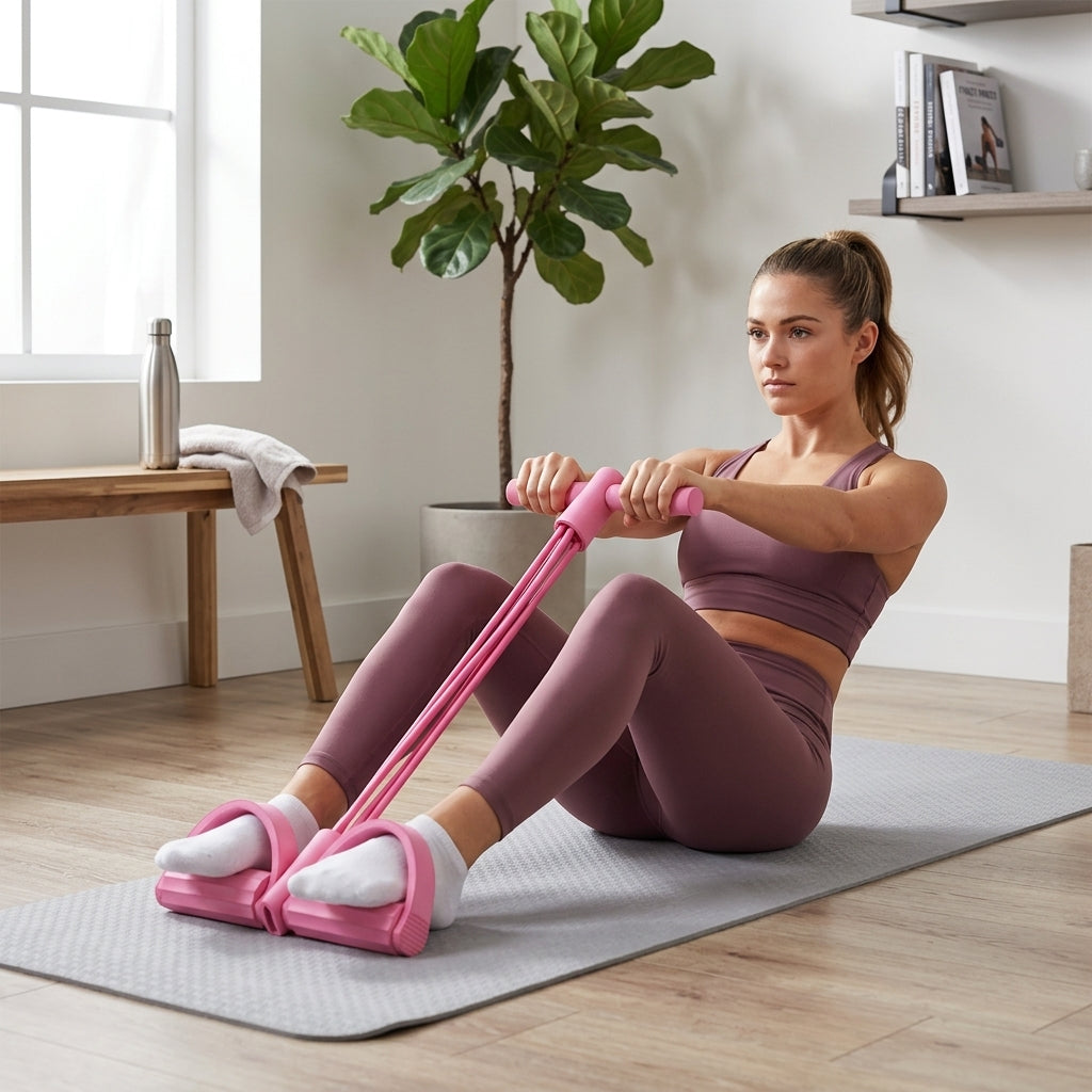 Tube Pedal Resistance Trainer