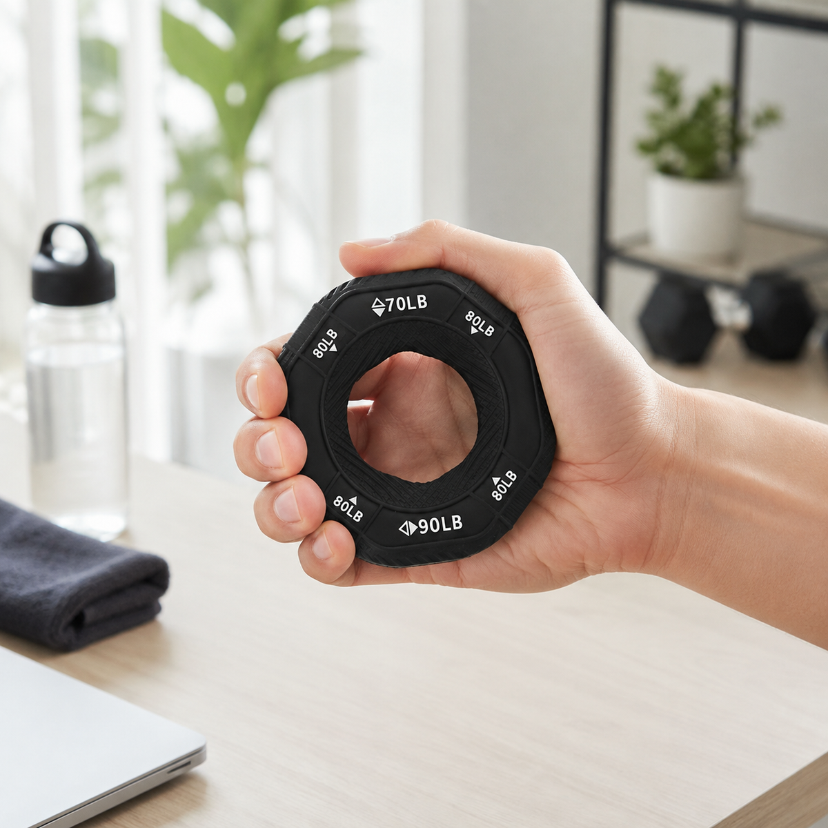 Heavy Duty Silicone Hand Grip Ring