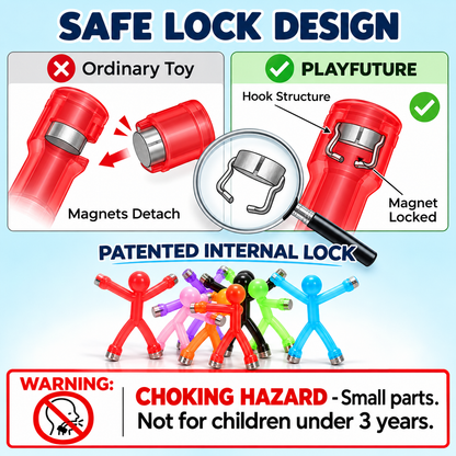 ✨Unisex Kids' Magnetic Building Set (Set of 10)