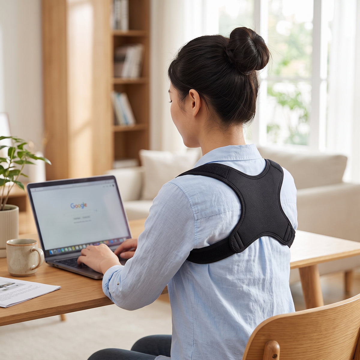 Adjustable Back & Shoulder Support Strap