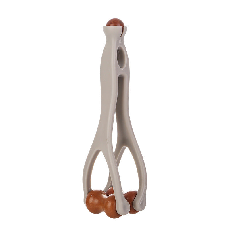 Wooden Finger Massage Roller