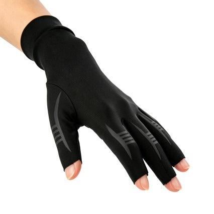 Black Finger & Wrist Support Glove